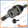 Demi-Arbre de Transmission MTM avant gauche pour VOLVO | NPW-VV-146, 262119